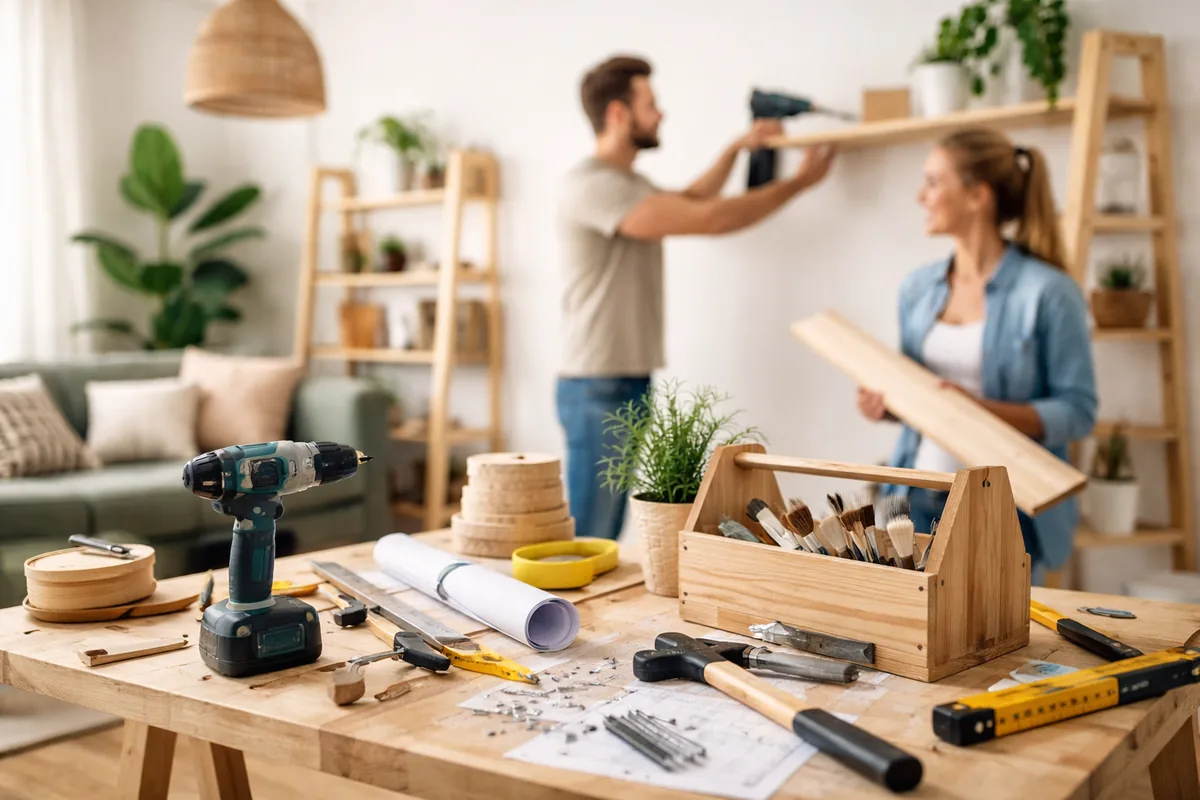 Les bienfaits du bricolage pour un habitat personnalisé