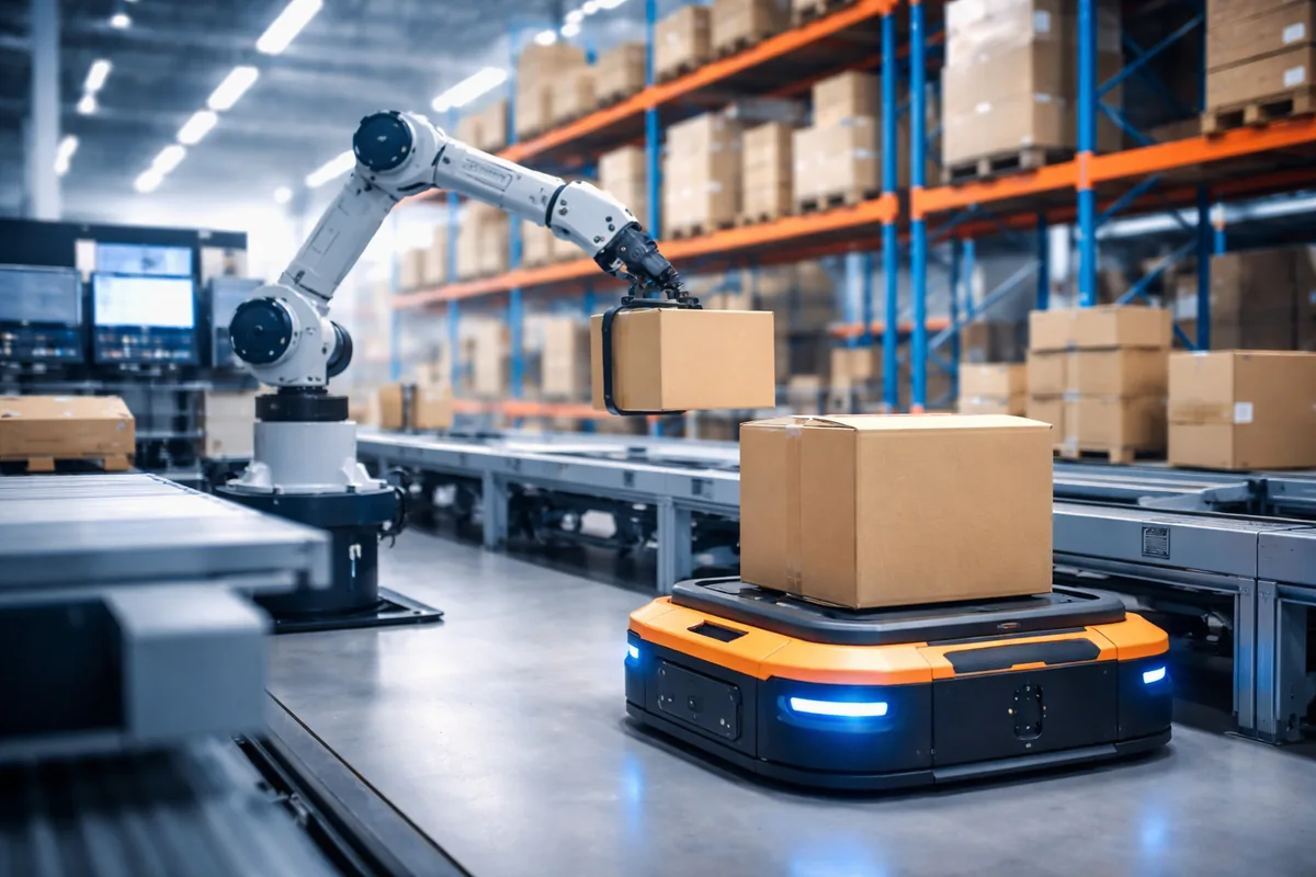 Les avantages de l'automatisation dans le secteur de la logistique