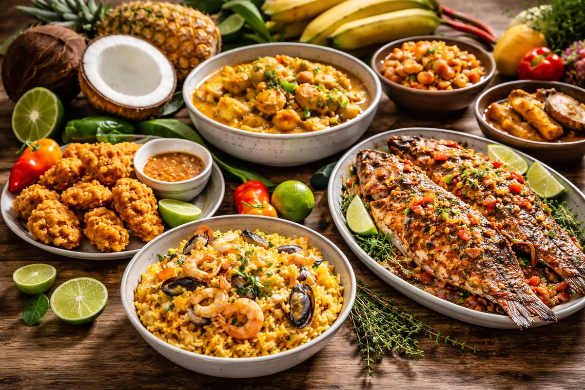 Comment la gastronomie aux Antilles reflète la culture créole