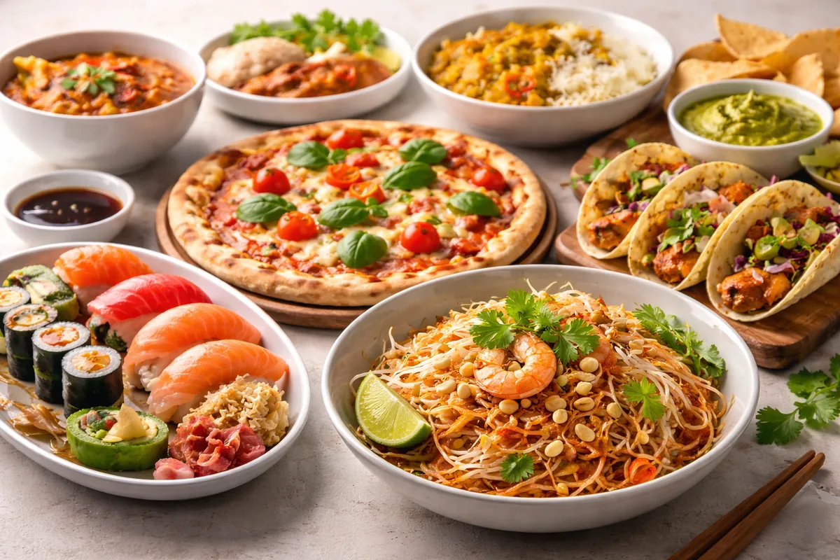 Comment savourer la cuisine du monde à travers des plats emblématiques