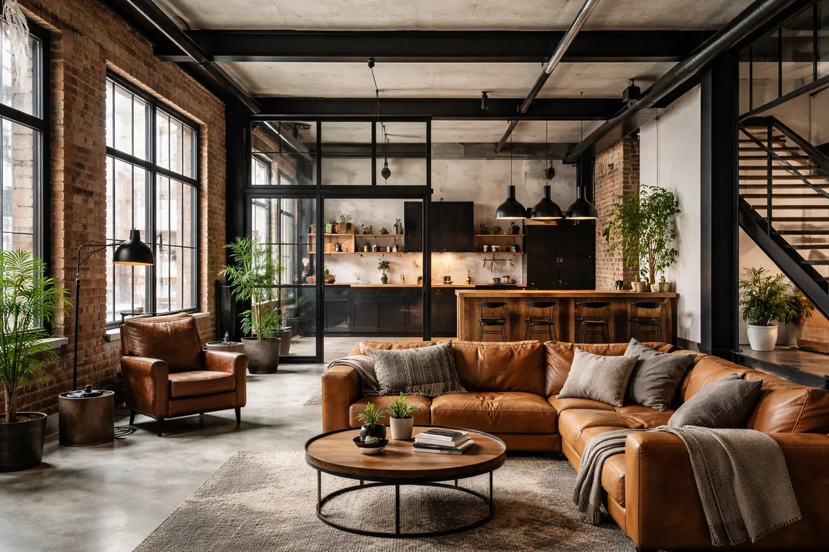Comment intégrer la déco industrielle dans un loft moderne