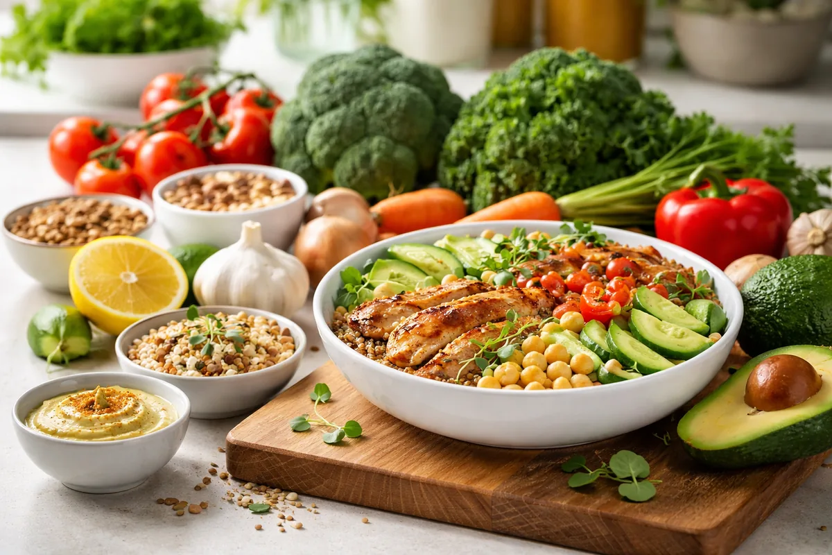 Comment préparer des plats sains avec des ingrédients de qualité