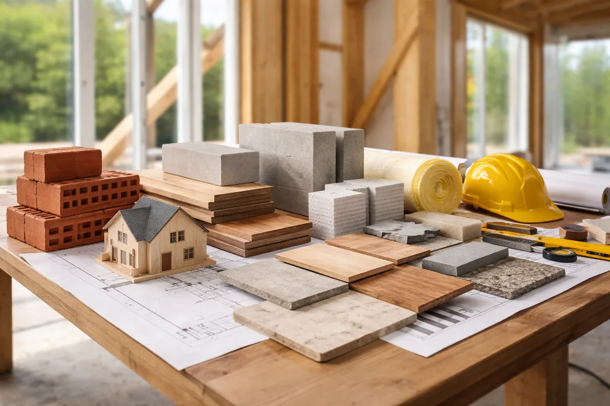 Les incontournables du choix des matériaux pour construire sa maison