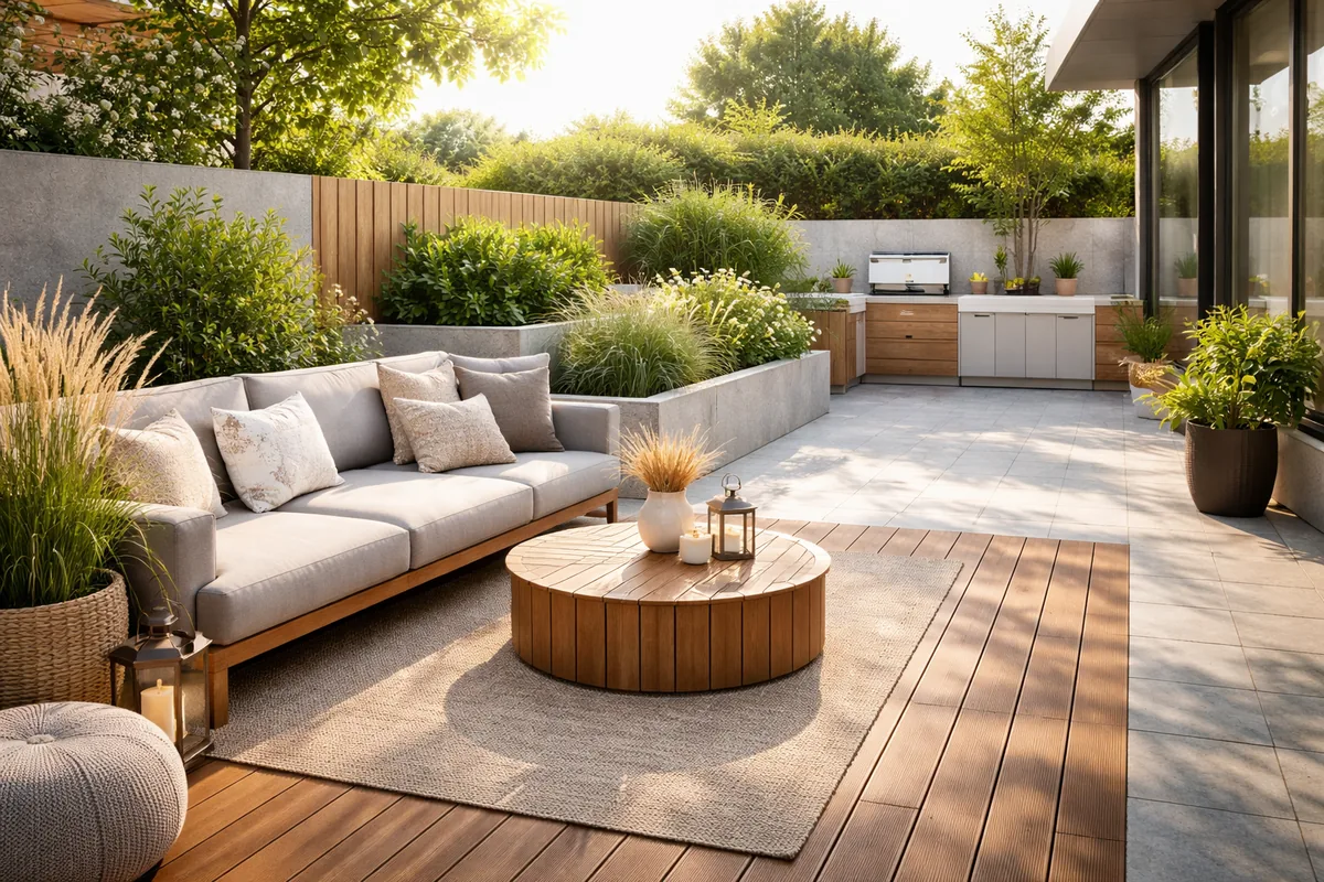 Le choix des matériaux pour embellir votre terrasse