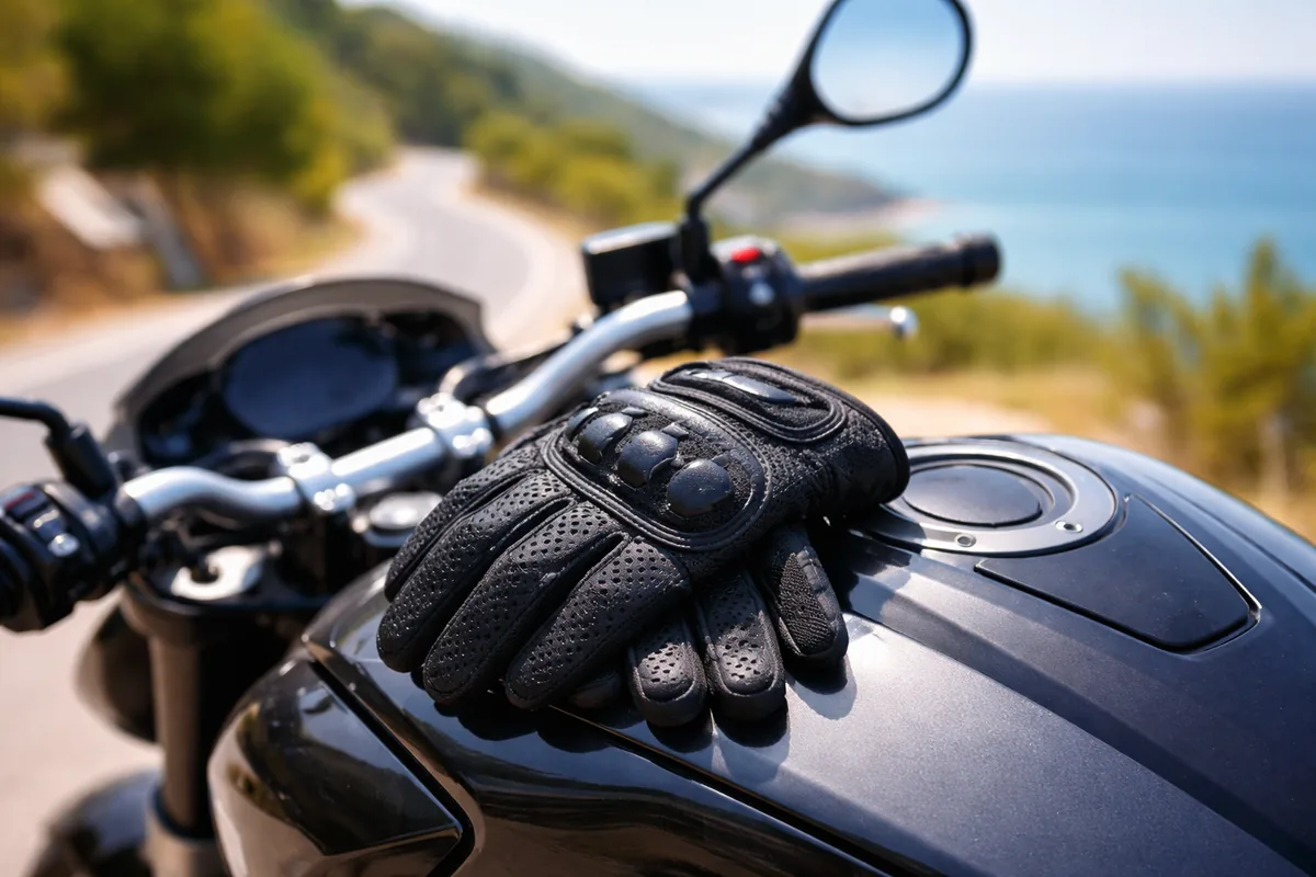 Quel est le meilleur type de gants de moto pour un été chaud