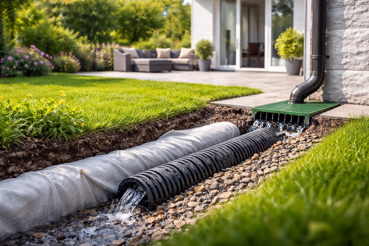 L'importance d'un bon drainage pour votre maison et jardin