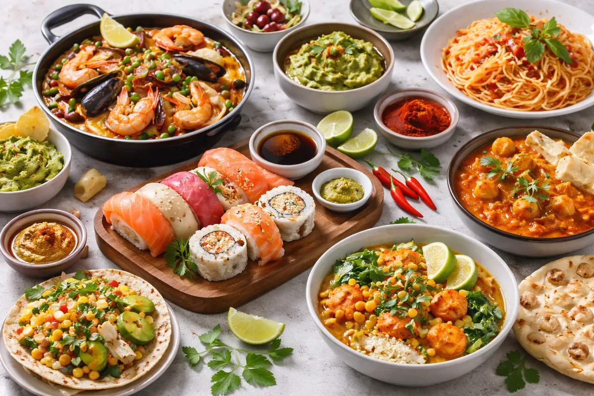 Découvrir les multiples facettes de la cuisine mondiale