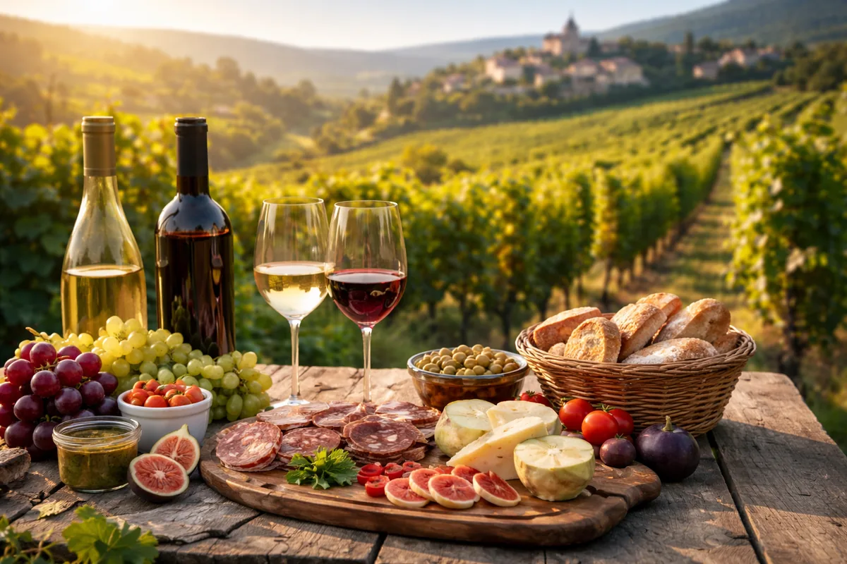 L'art de découvrir la gastronomie des régions viticoles